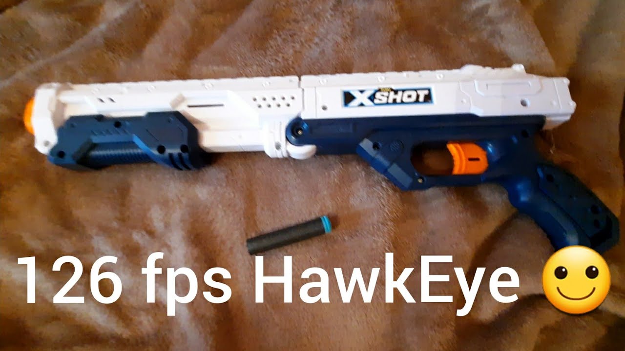 FLASHFOAM - 126 fps Fullenghts X Shot HawkEye Mod Guide Cronograph Internal Reinforcement