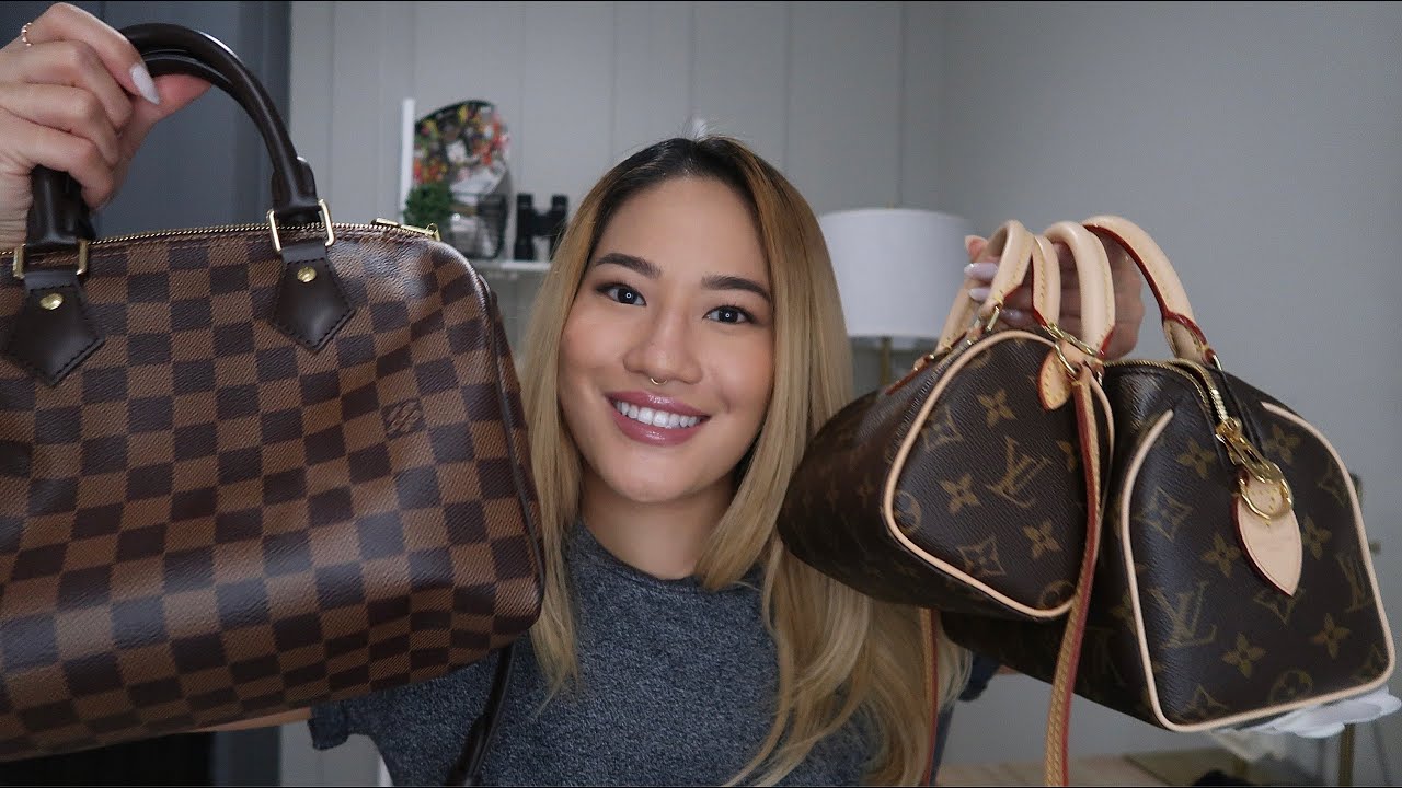 Louis Vuitton Speedy 20!!! Часть 2! WIMB / Сравнение с Nano Speedy и Speedy B 25