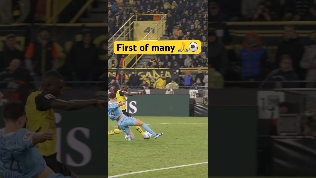 Guirassy&lsquo;s first goal in front of the Yellow Wall