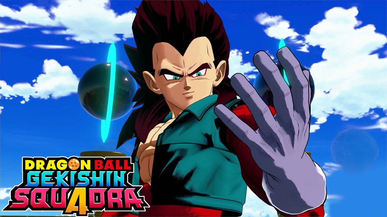 FARMEANDO AURA con VEGETA Super Saiyan 4 | Dragon Ball GEKISHIN SQUADRA