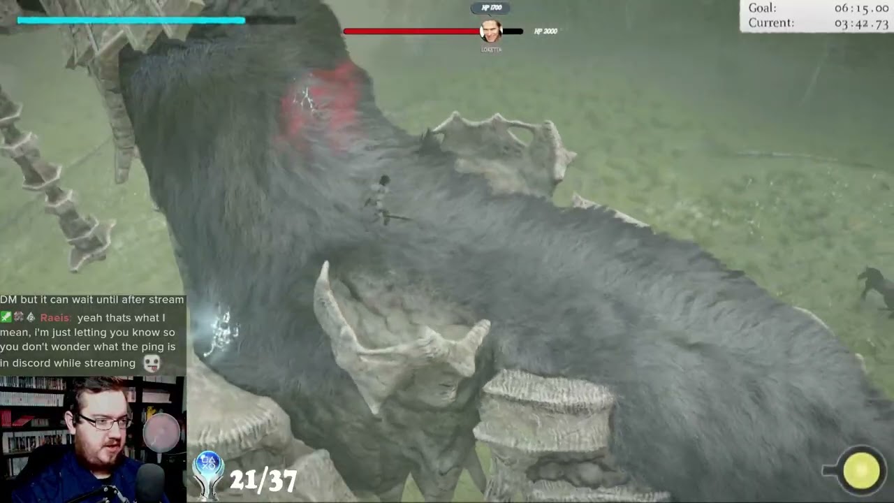Colossus 4 - 5:43.16 - Hard Time Attack - Shadow of the Colossus