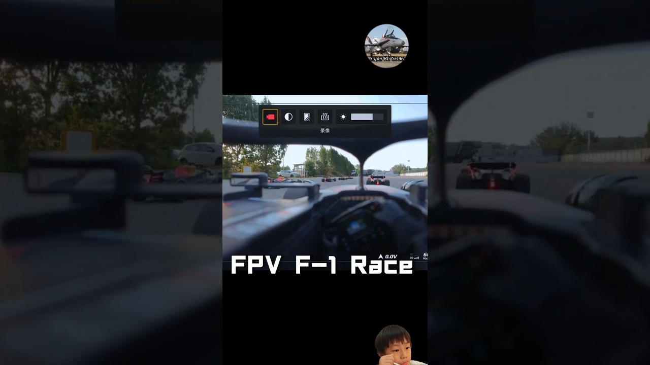 Do you like this fpv F-1 simulator? #rccar #fpvrace #f1 #racesimulator #scalemodel #rc /hobby