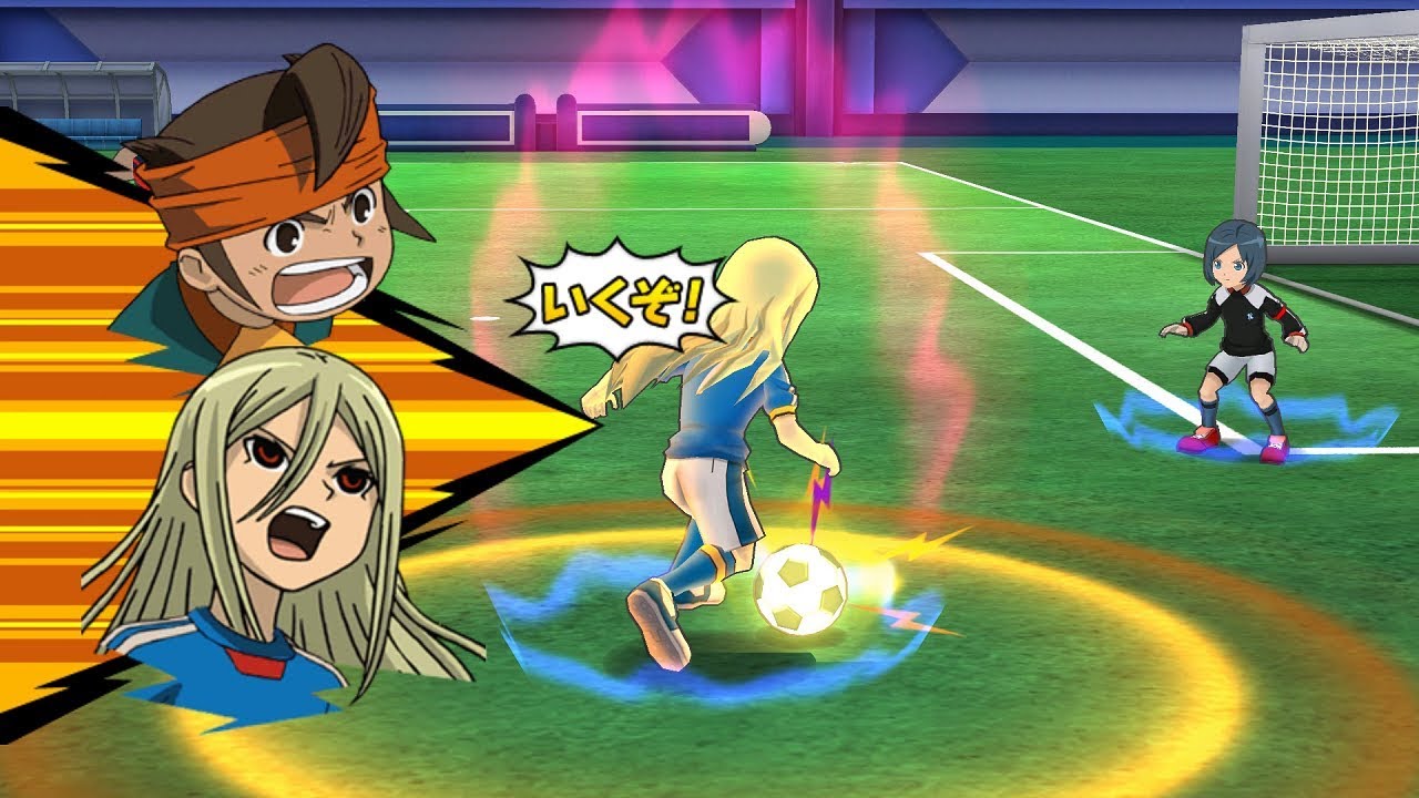 Inazuma Eleven Go Strikers 2013 Custom Inazuma Japan Vs Team FX Wii 1080p (Dolphin/Gameplay)