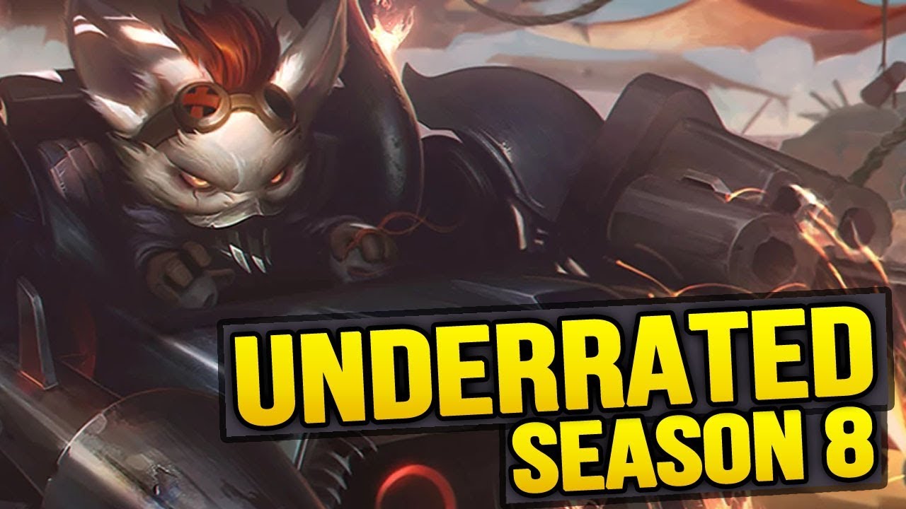 10 most Underrated Champions in Season 8 for Solo Queue