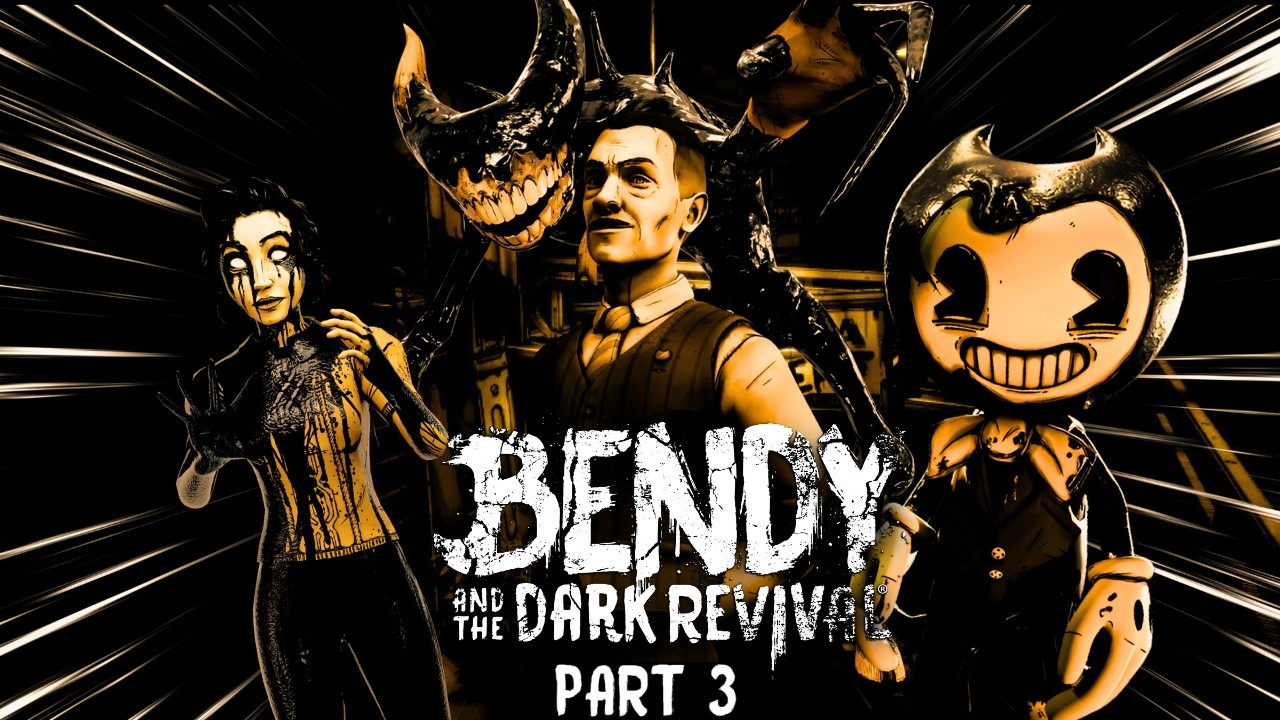 BENDY KEEPS RUNNING AWAY! | Bendy and The Dark Revival part 3 |