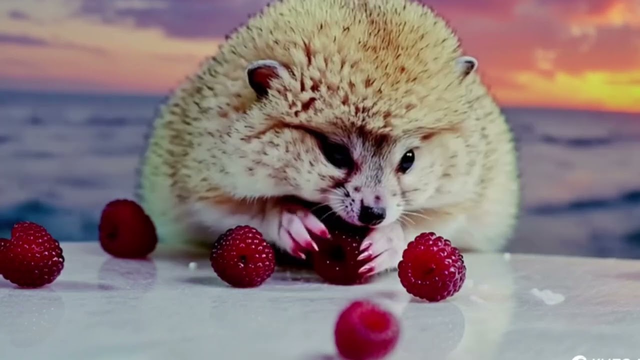 Hedgehog Raspberry Sticky Sesh 😩💦 Vaporwave Vibes