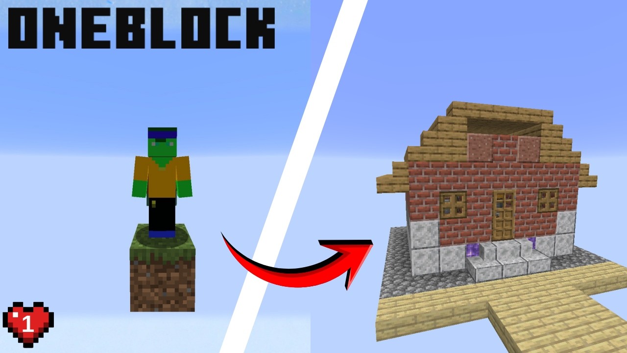 Minecraft One Block Bölüm 1