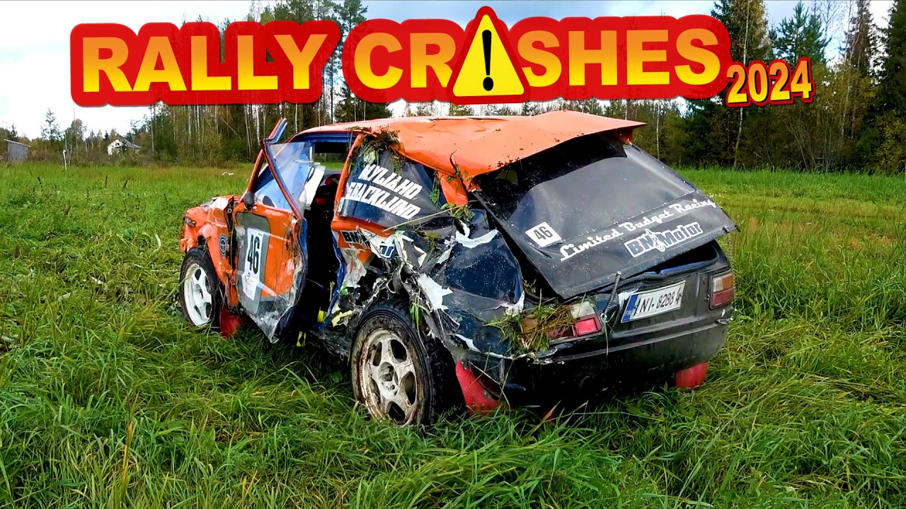 Insane RALLY CRASHES & FAILS - Última semana Septiembre 2024 36/24