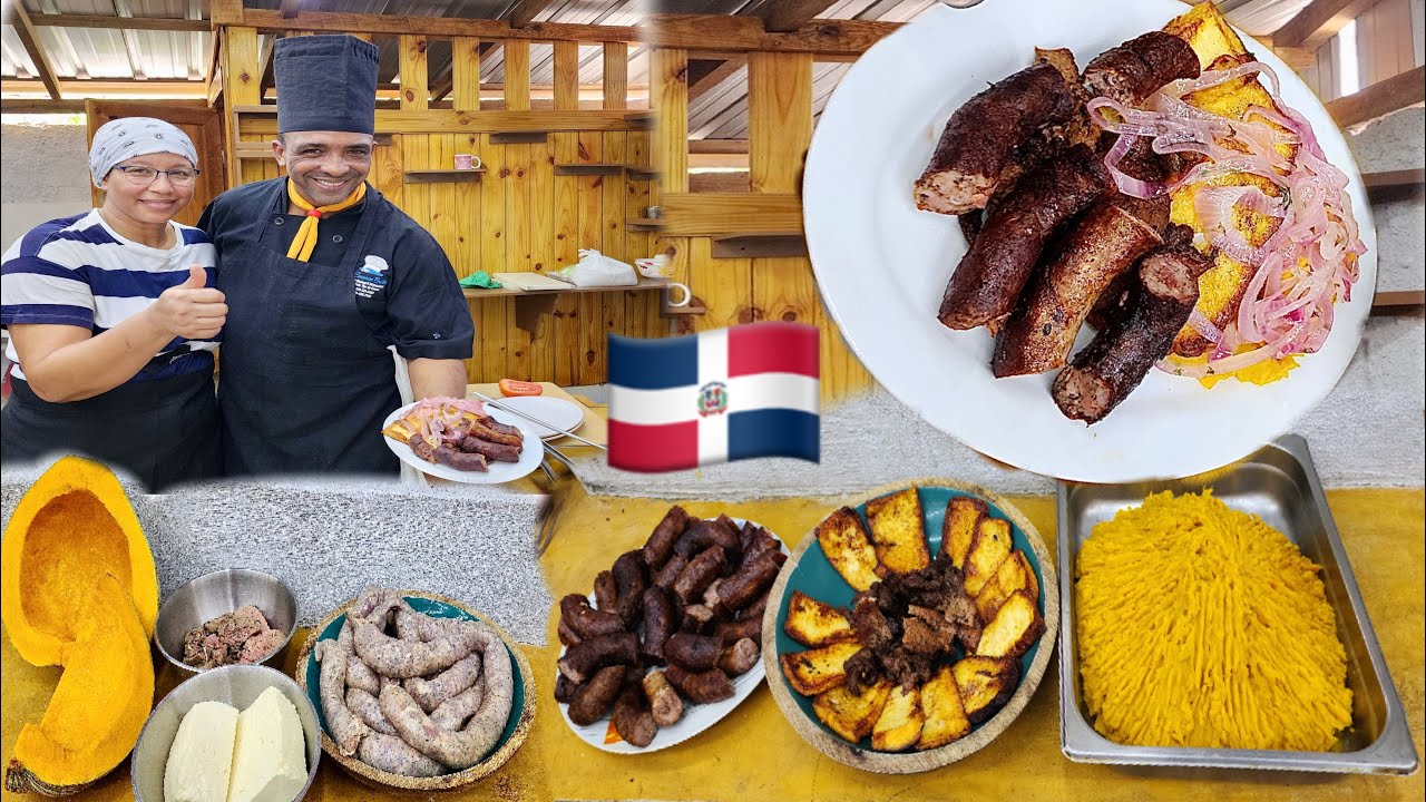 DESAYUNO TRADICIONAL DOMINICANO en El Fog&oacute;n, La Vida del Campo