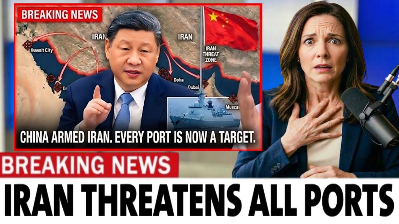 Iran Warns: No Port Is Safe &mdash; U.S. Quiet, China Involved