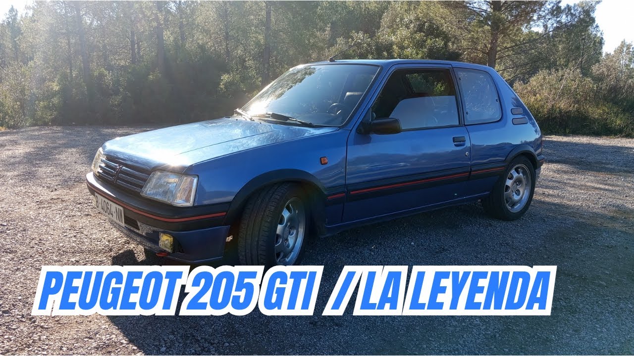 CREO QUE ES EL COCHE DE 8V QUE MÁS ME HA ASUSTADO/ PEUGEOT 205 GTI SIN PALABRAS.