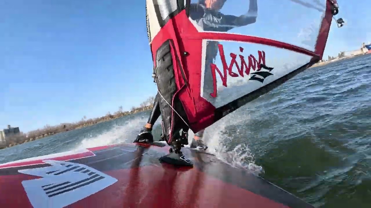 Lake Washington Winter Windsurfing
