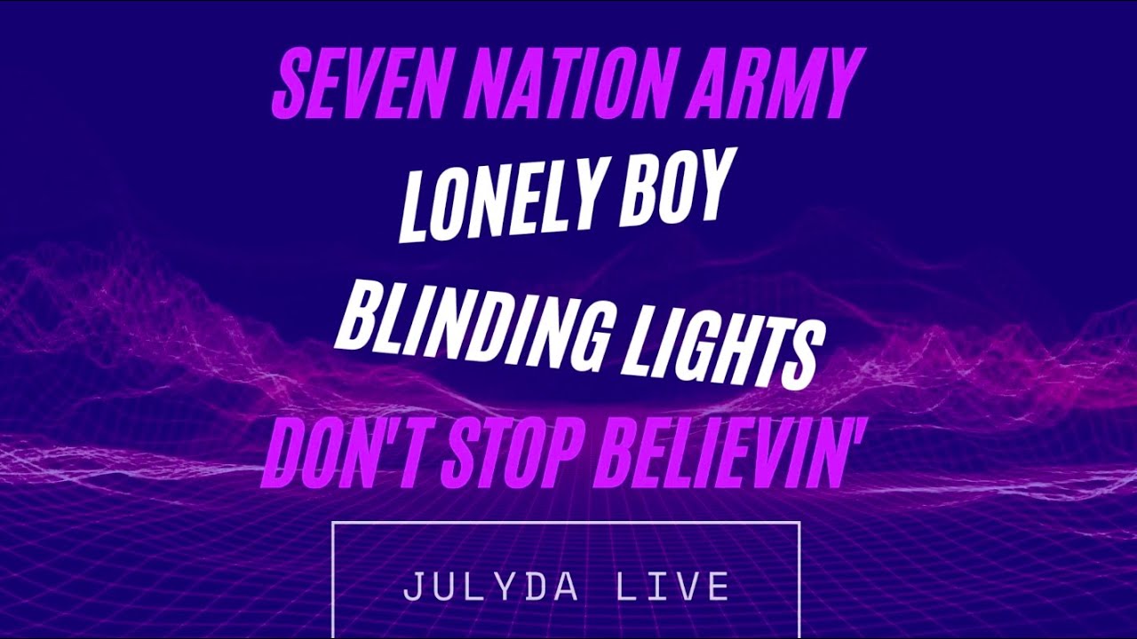 Rock/Pop Mix - Seven Nation Army, Lonely Boy, Blinding Lights, Don'ts Stop Believin'