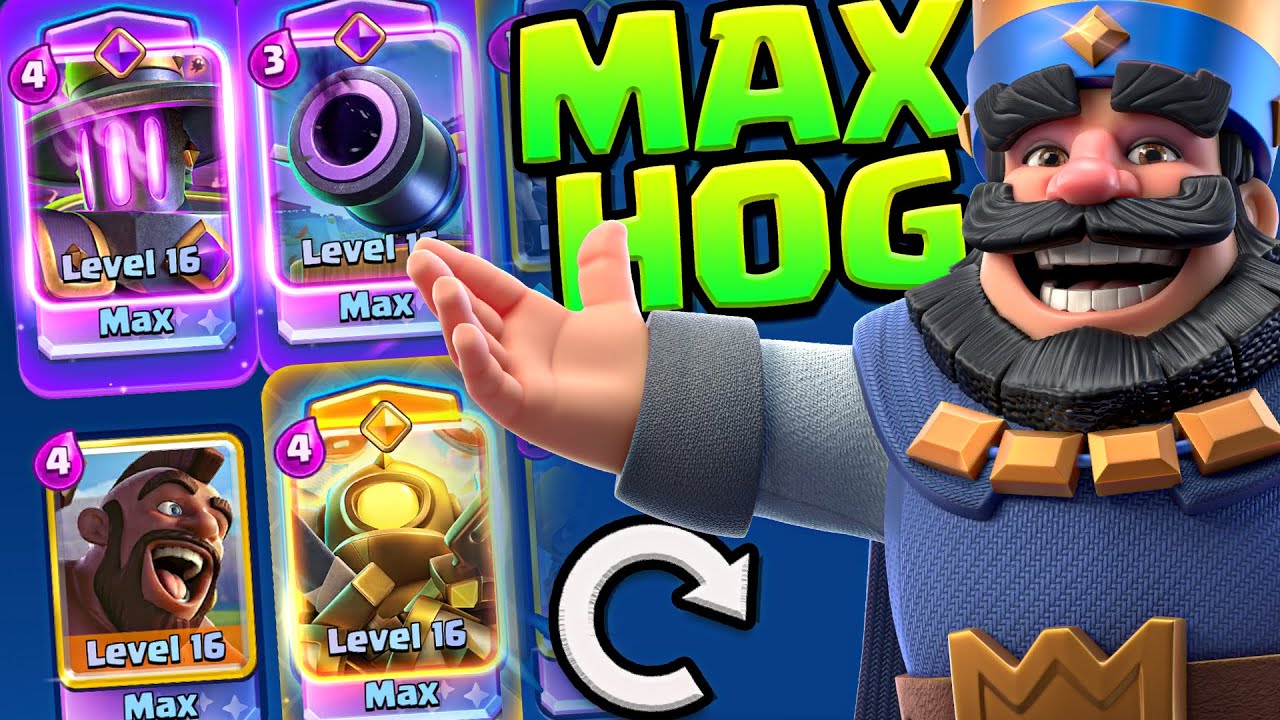 My MAX HOG RIDER Deck