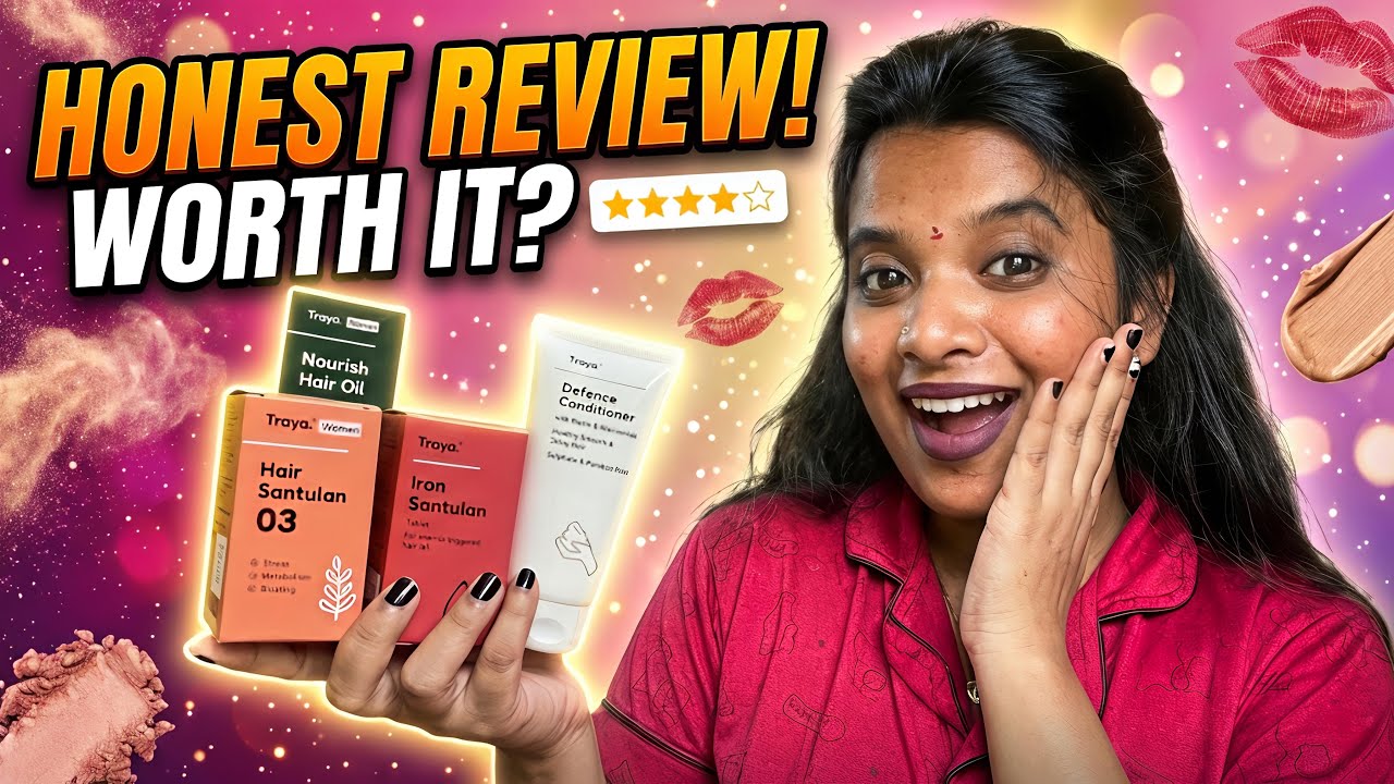 #traya @TrayaHealth l 🌿 Traya Hair Care Review | Complete Hair Growth Routine | Explore With Saylie 