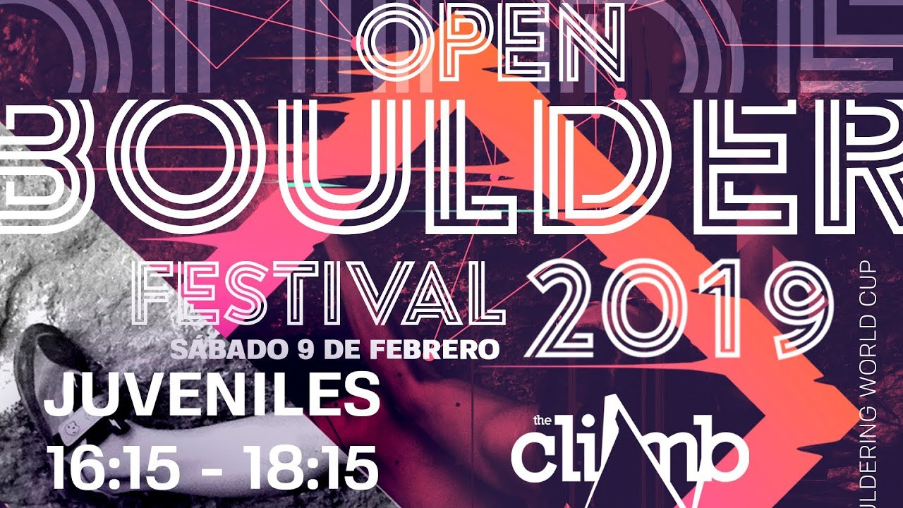 OPEN THE CLIMB 2019 - FINALES JUVENILES