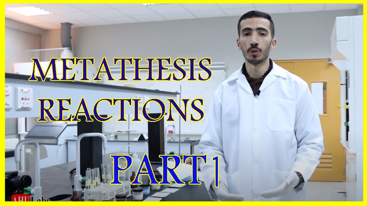 كيمياء عامة عملي 1 - التجربة رقم 8 - Chem Lab 103, Exp 8 : Metathesis Reactions (Part 1)