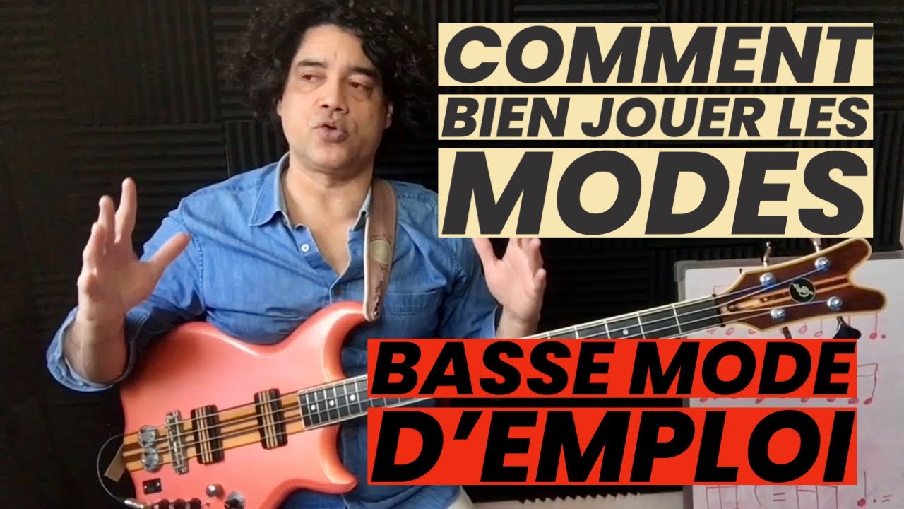 Maîtriser les 7 modes diatoniques à la basse: guide complet