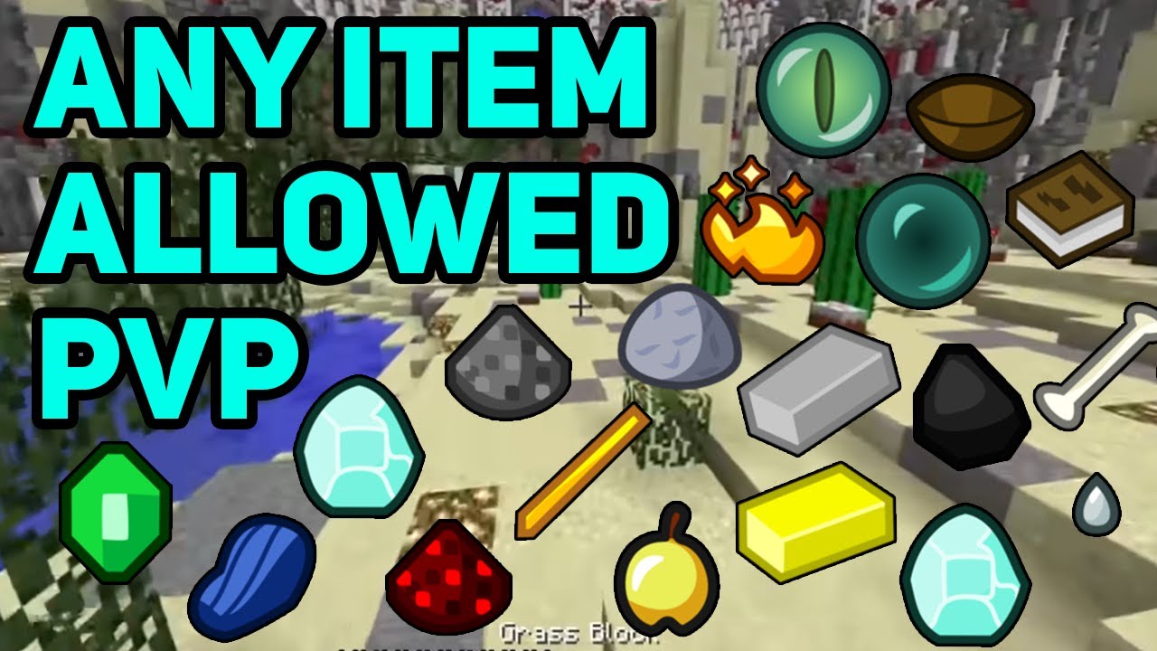 Any Item PVP - Minecraft TAS