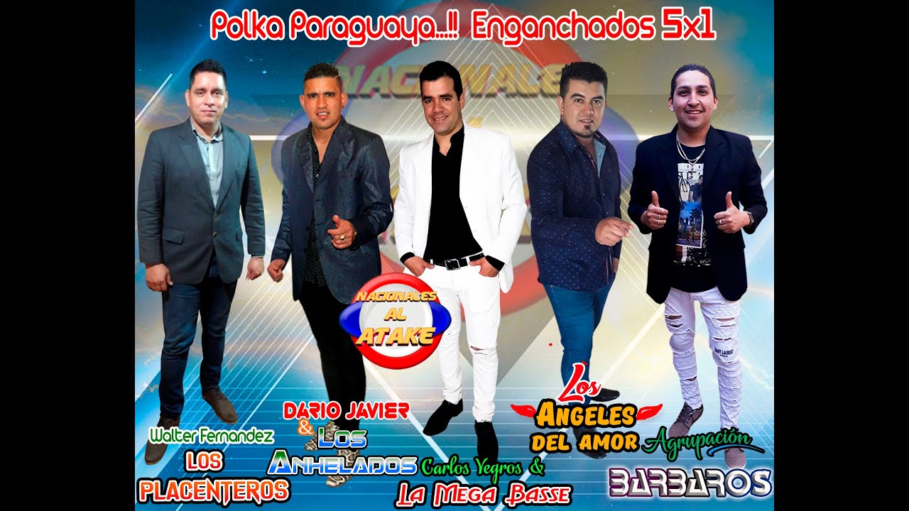 POLKA PARAGUAYA ENGANCHADOS 2020 - 5X1 VARIOS GRUPOS NACIONALES ((VERSUS TODO CONTRA TODO))