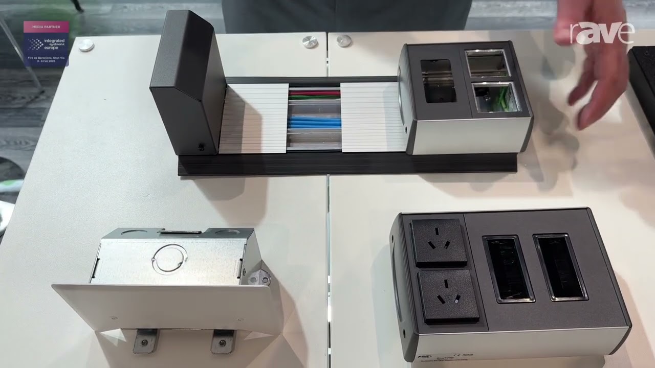 ISE 2026: FSR Presents Smart-Way Floor Raceway with New In-Wall and In-Feed Boxes
