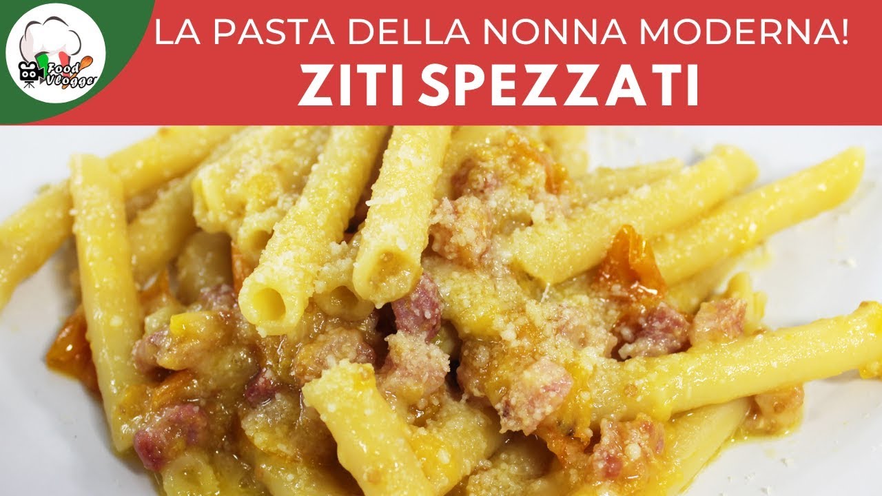 La pasta della nonna moderna con pancetta pomodorini gialli e pecorino | FoodVlogger