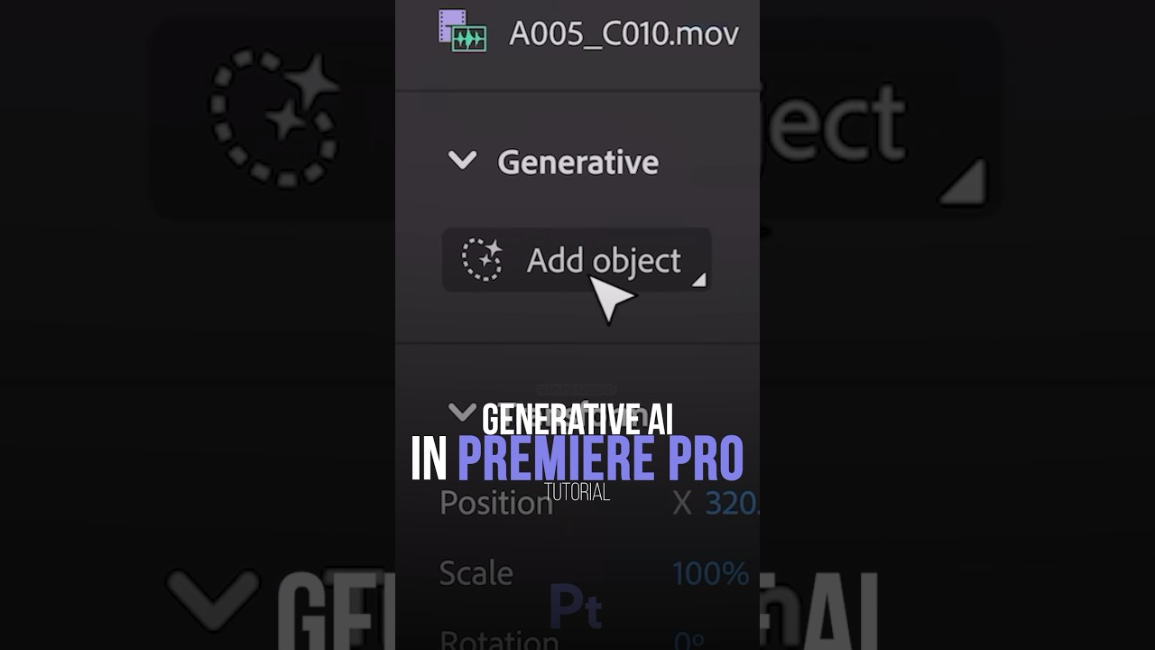 Generative ai in Premiere Pro
