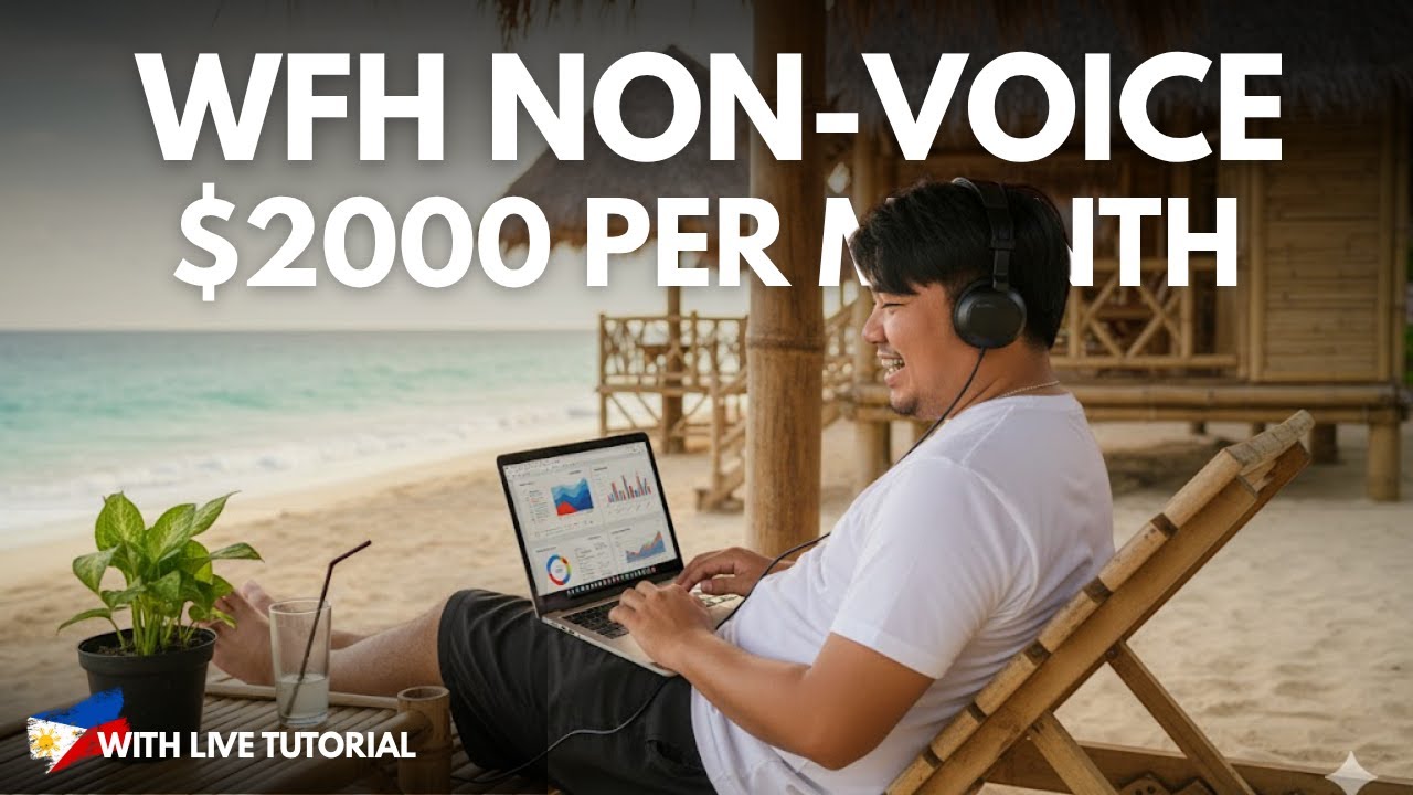 WFH HIRING! NON VOICE - $2K PER MONTH REVEALED! FOR BEGINNERS AND NO EXPERIENCE