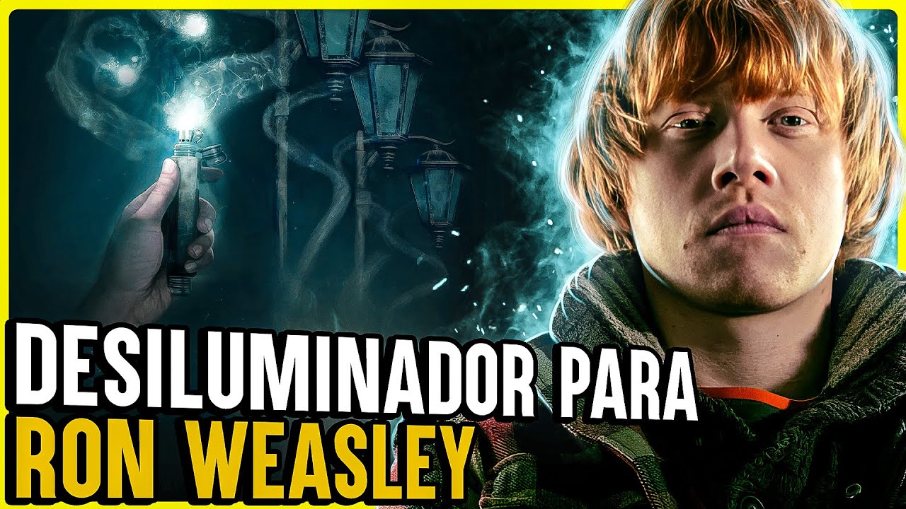 Como DUMBLEDORE SABIA que Ron abandonaria Harry e Hermione? | Por que deixou o DESILUMINADOR a ele?