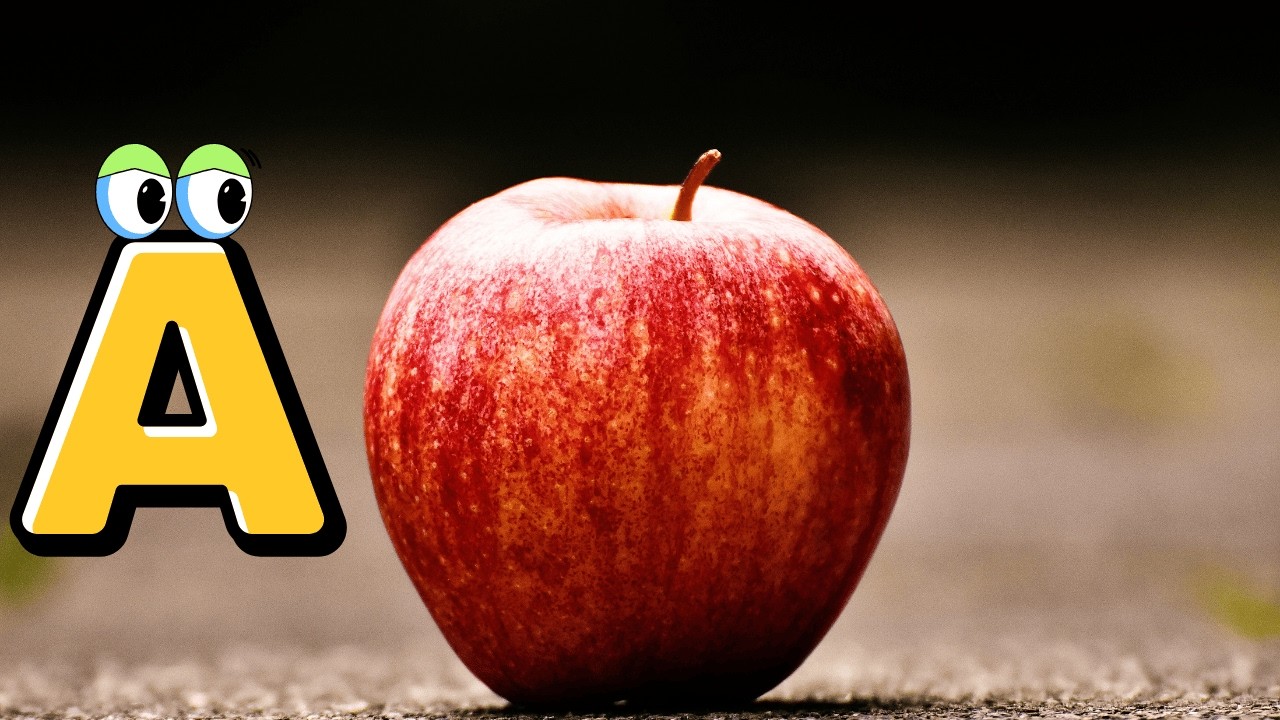 A is for Apple 🍎 | ABC Alphabet Learning for Kids