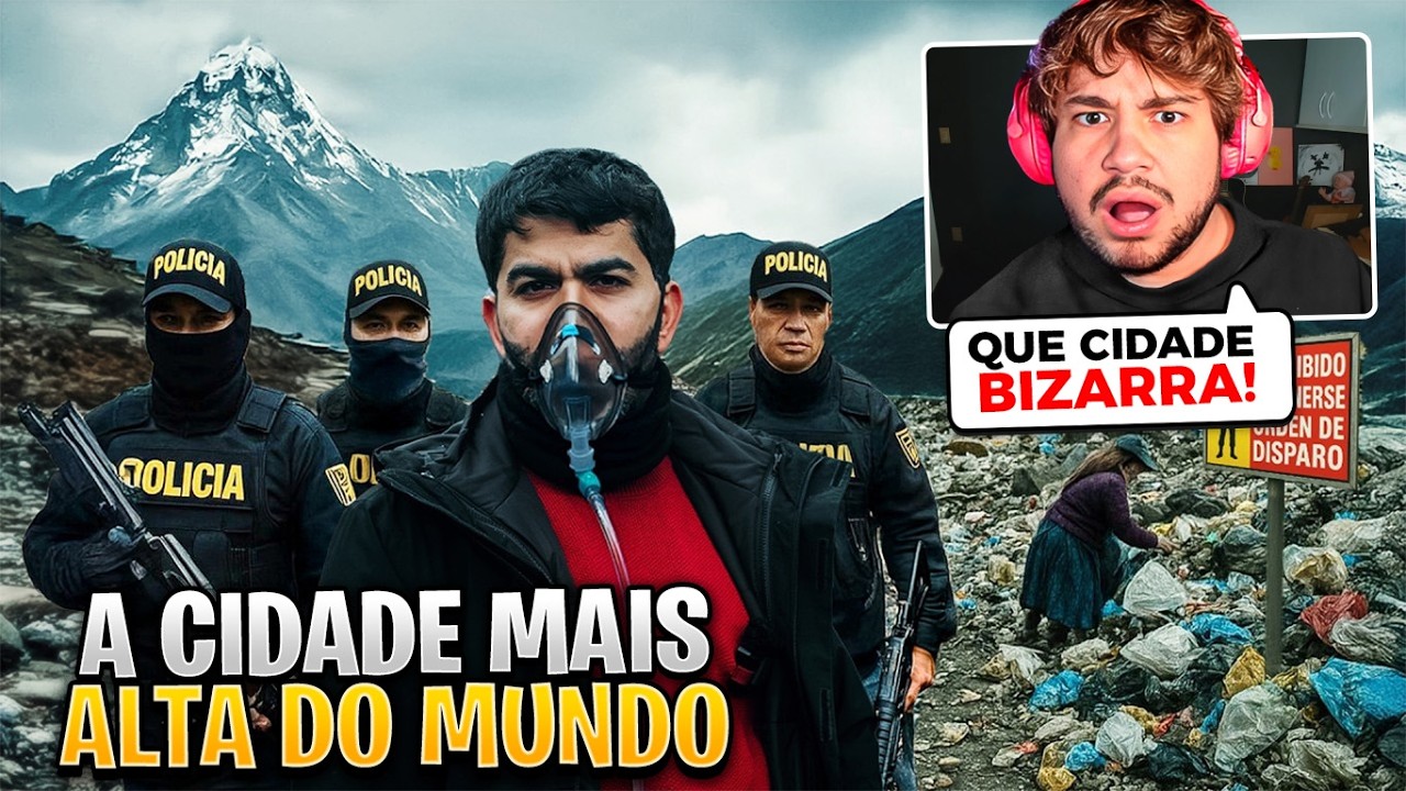 A CIDADE MAIS ALTA DO MUNDO &Eacute; BIZARRA! - React Joe HaTTab