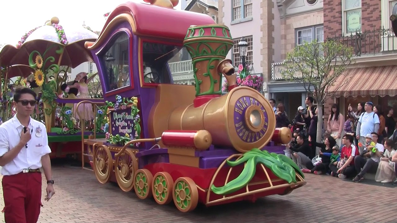 Disney Friends Springtime Processional Hong Kong Disneyland 2018 Version