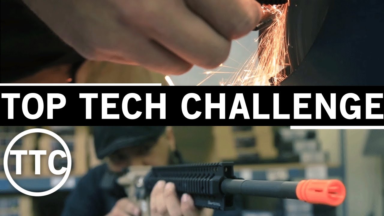 Airsoft GI - Top Tech Challenge - Special Purpose Rifle Race Build from G4 Base Airsoft Guns