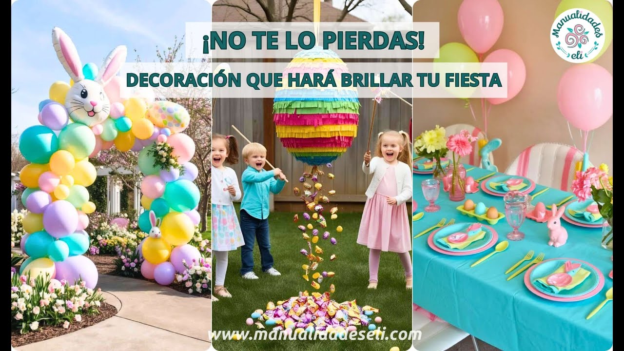 Ideas Sorprendentes De Decoraciones Para Fiestas De Pascua