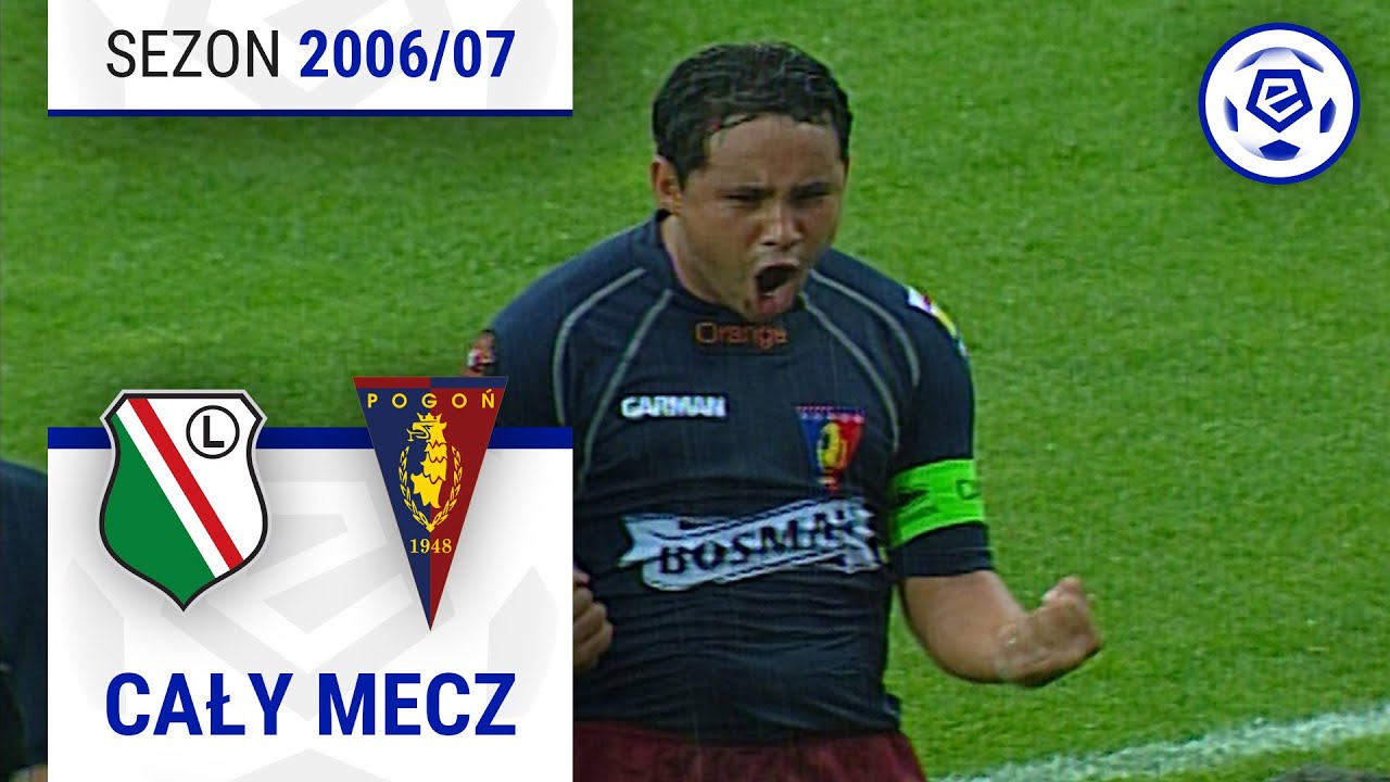 (1/2) Legia Warszawa - Pogoń Szczecin | CAŁY MECZ | Ekstraklasa 2006/07 | 25. Kolejka