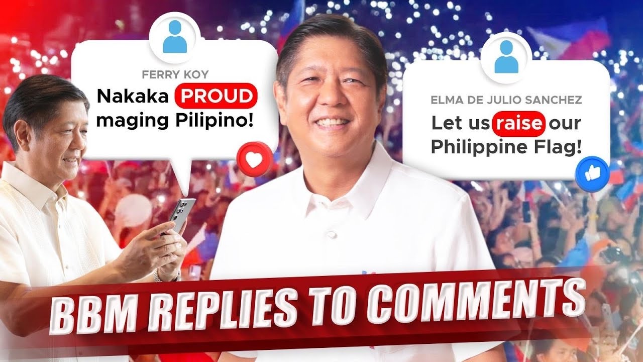 BBM VLOG #213: BBM Replies to Comments | Bongbong Marcos