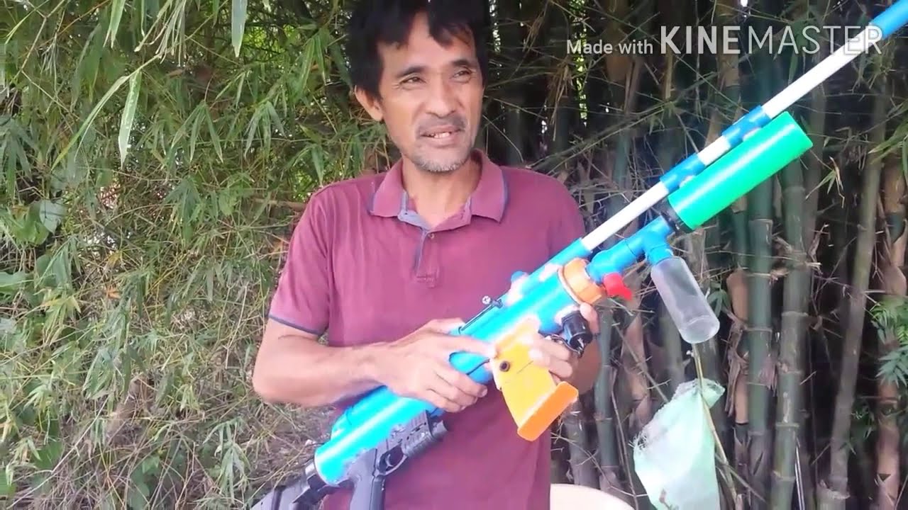 HOMEMADE PVC pipe toy marblegun WITH MAGAZINE(MY OWN VERSION)