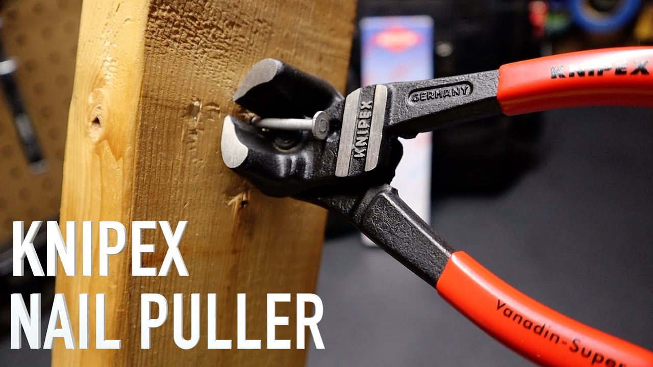Кусачки-кусачки Knipex с высоким рычагом и изогнутым концом - 61-01-200
