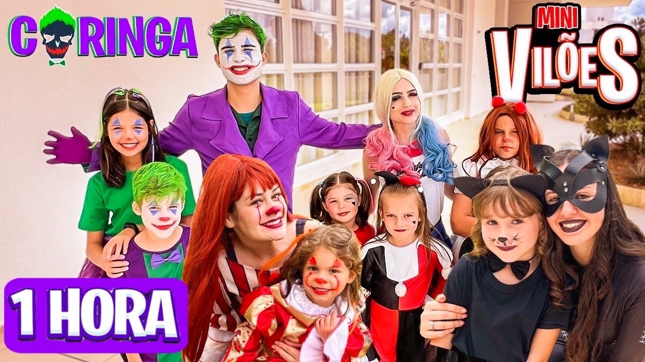 ★ VÁRIOS VÍDEOS DE TODOS OS FILHOS DOS SUPER VILÕES MINI VILÕES EM 24 HORAS !! ★ FELIPE CALIXTO