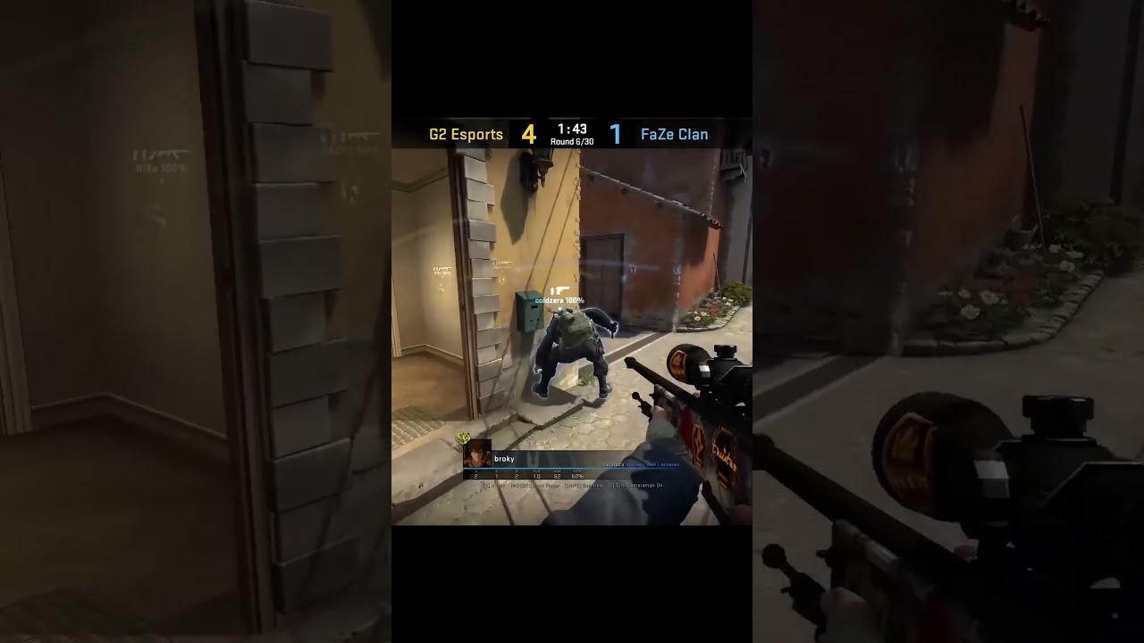 FaZe Clan Inferno Mid Smoke From CT & Mid Boost (CS:GO Tricks)