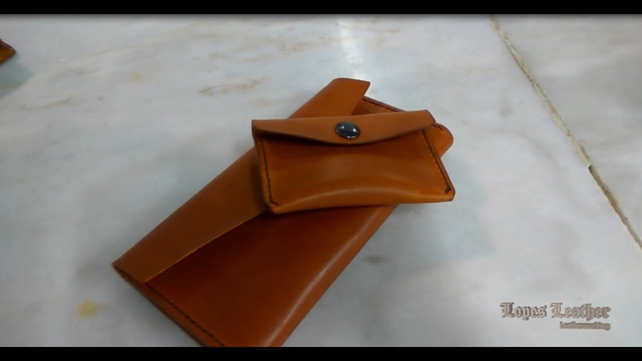 Long Leather Wallet and a Coin holder