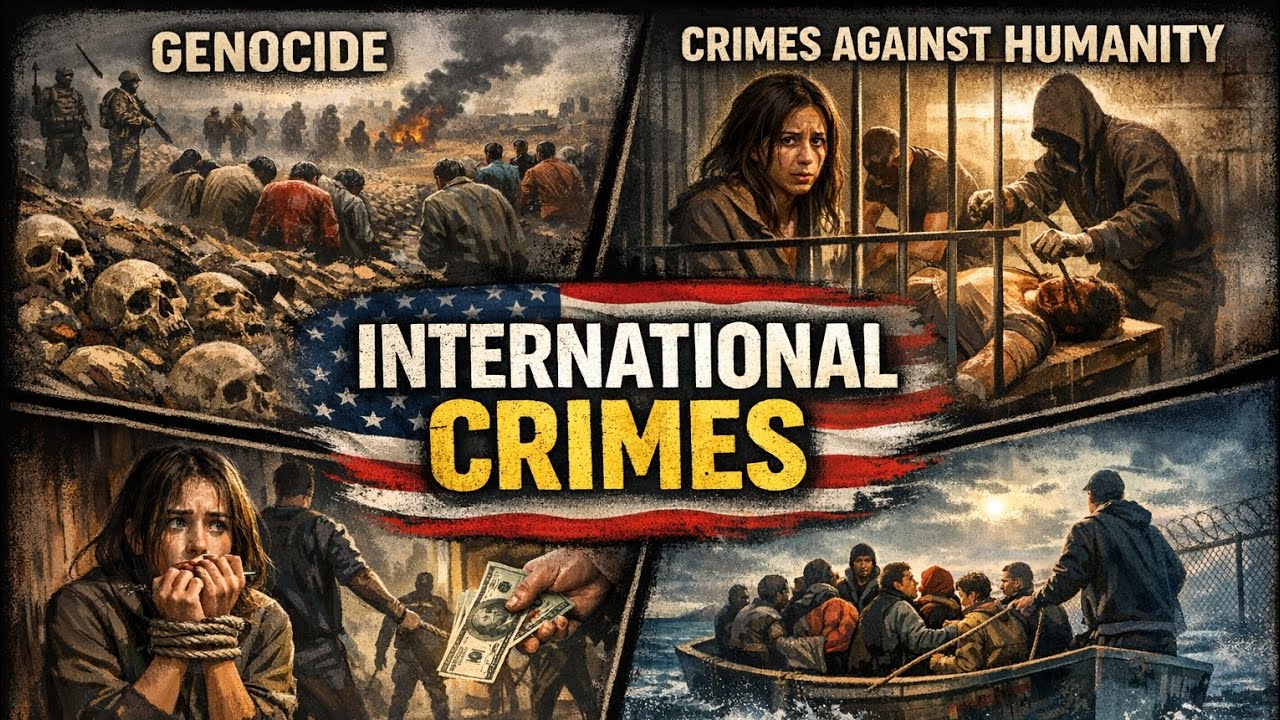 &ldquo;International Crimes Explained: Genocide, Crimes Against Humanity, Human Trafficking