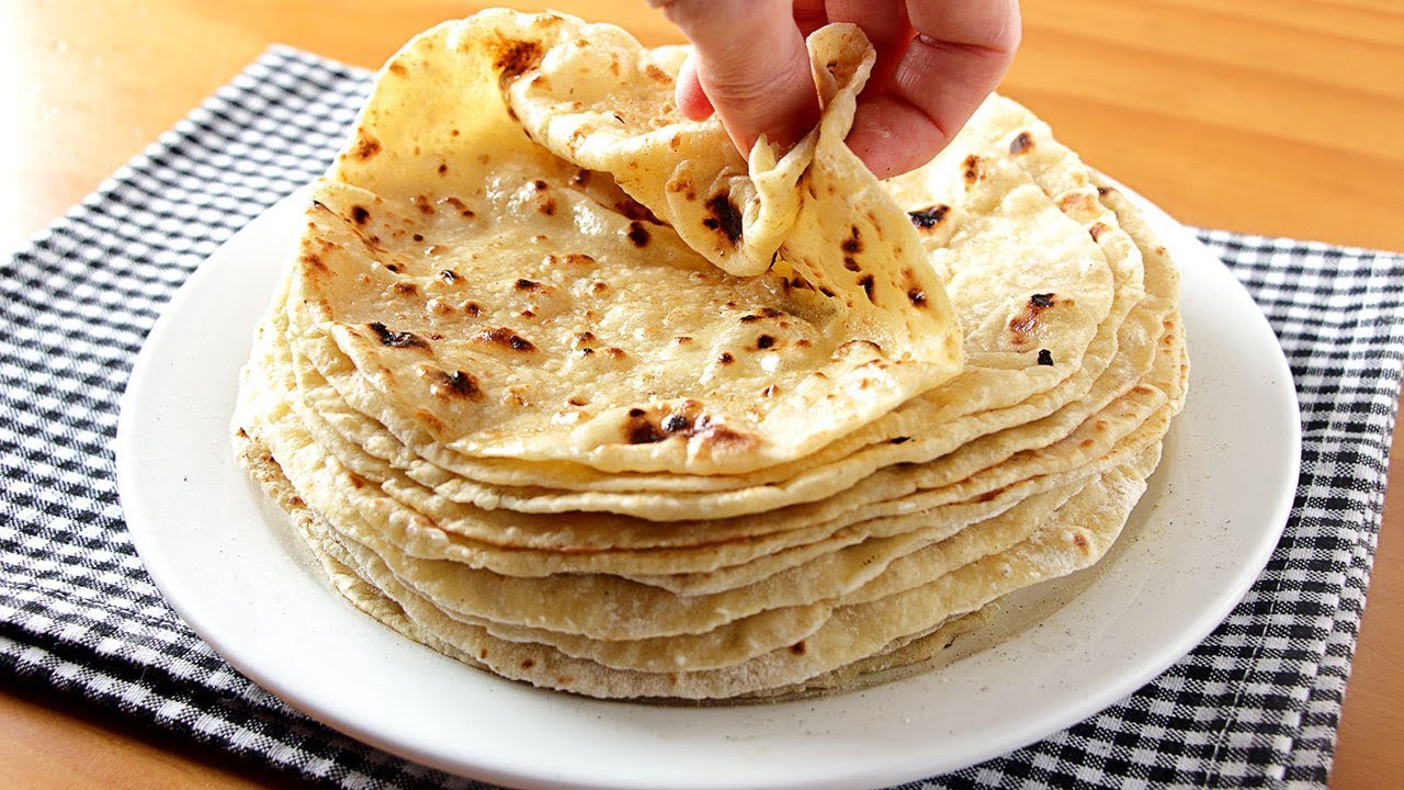 Salen EXTRA TIERNAS estas tortillas de harina, queso y papa