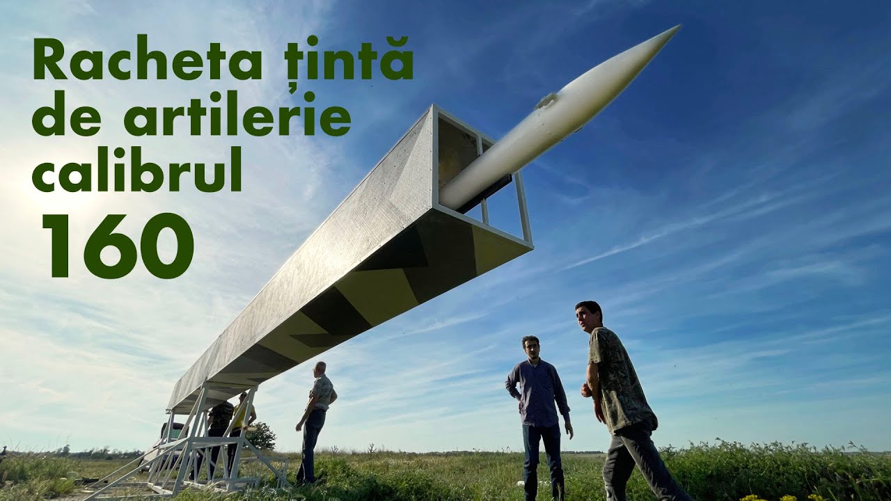 Pregătiri pentru omologarea militară a rachetei țintă de artilerie calibrul 160  #ARCASpace