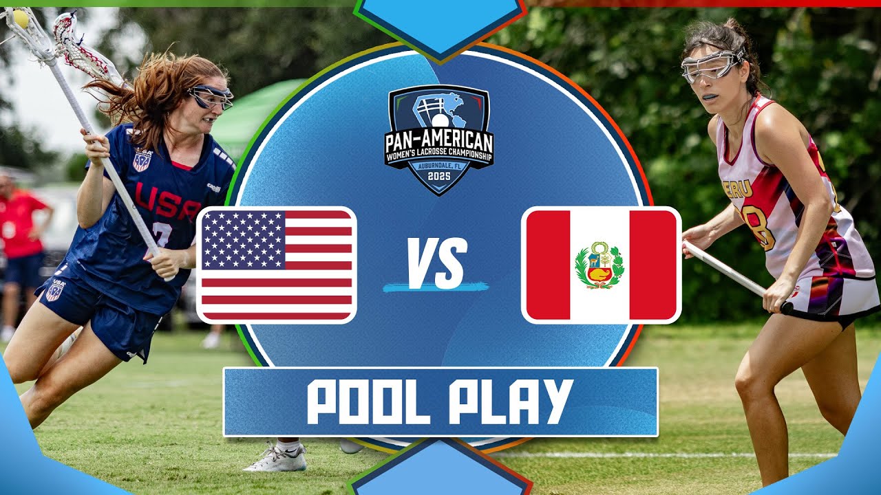 USA 🇺🇸 vs Peru 🇵🇪 | Pool Play Full Game | 2025 Pan-American Women's Lacrosse Championship