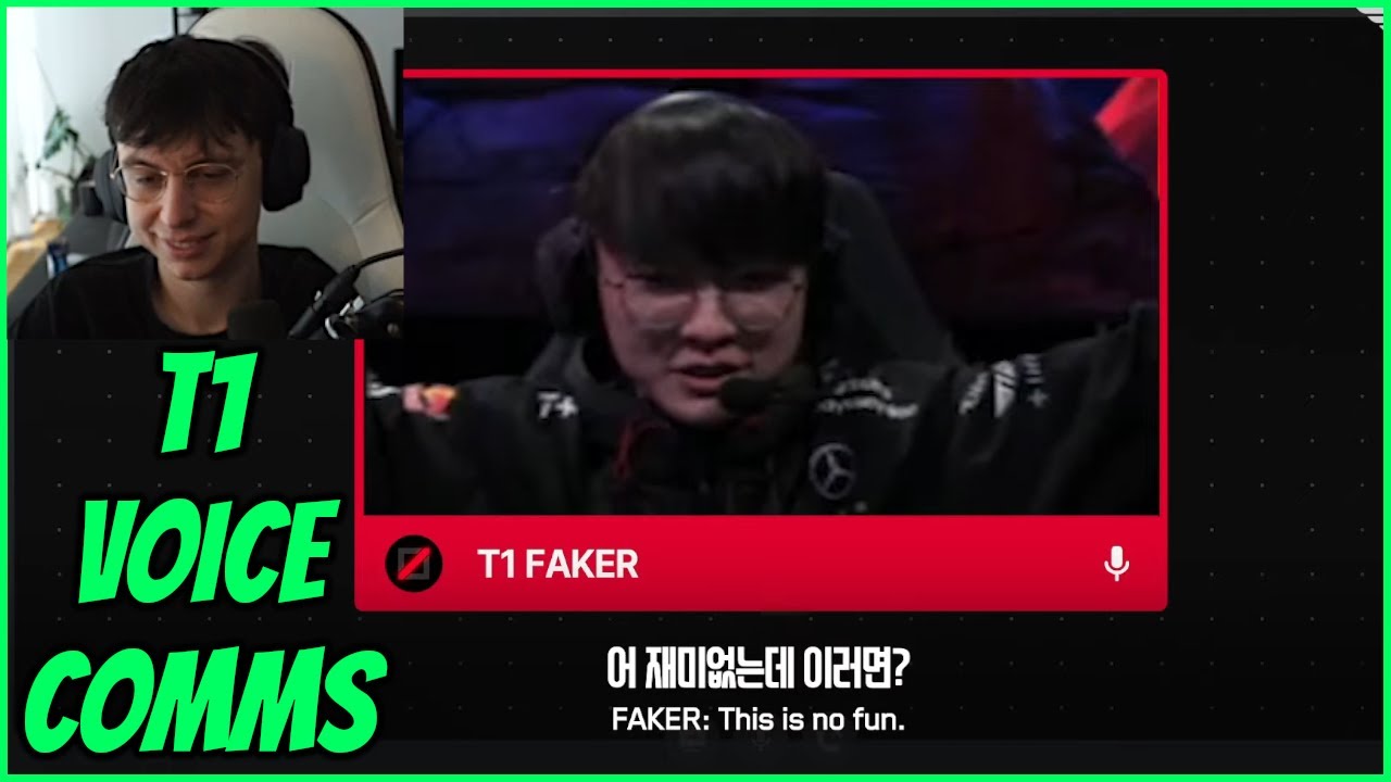 T1's Immaculate Worlds Finals Voice Comms