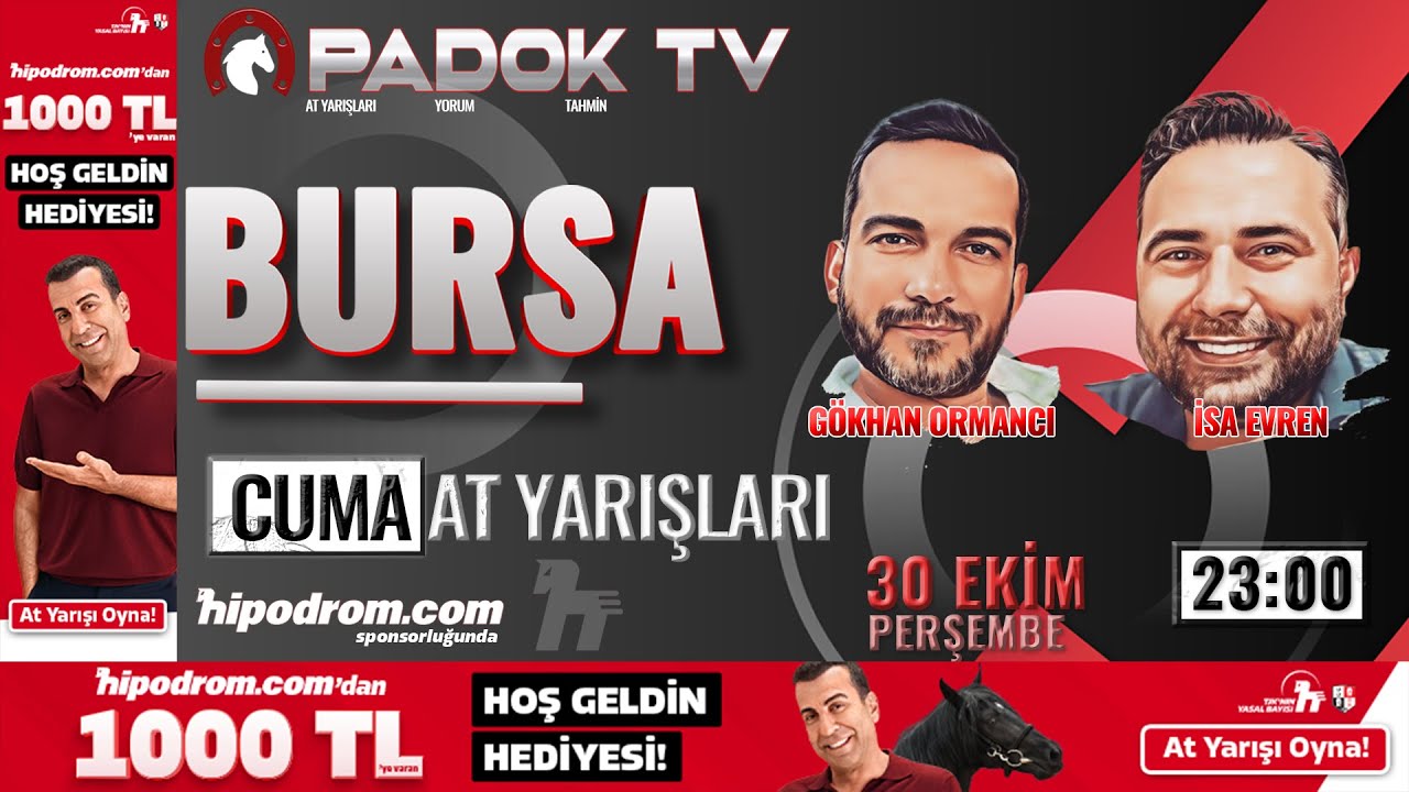 31 Ekim 2025 // Bursa At Yarışı Tahminleri // G&ouml;khan Ormancı - İsa Evren