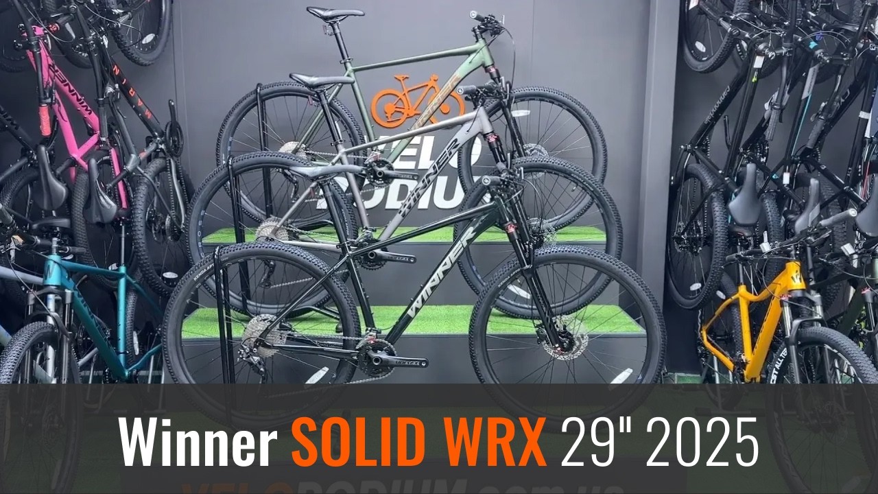 Відео огляд на велосипед Winner Solid WRX 29