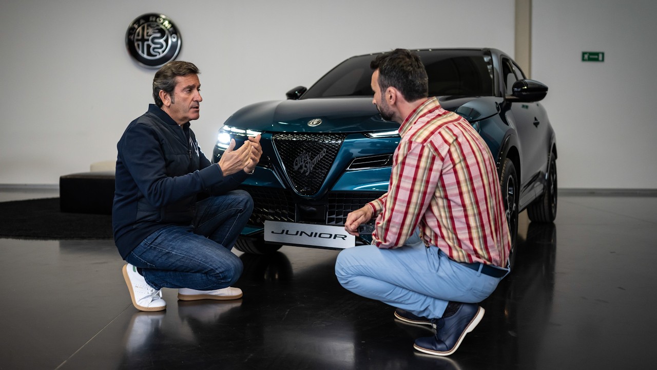 Alfa Romeo Junior with Alejandro Mesonero