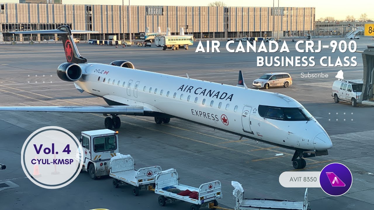 Air Canada CRJ-900 ||| Business Class